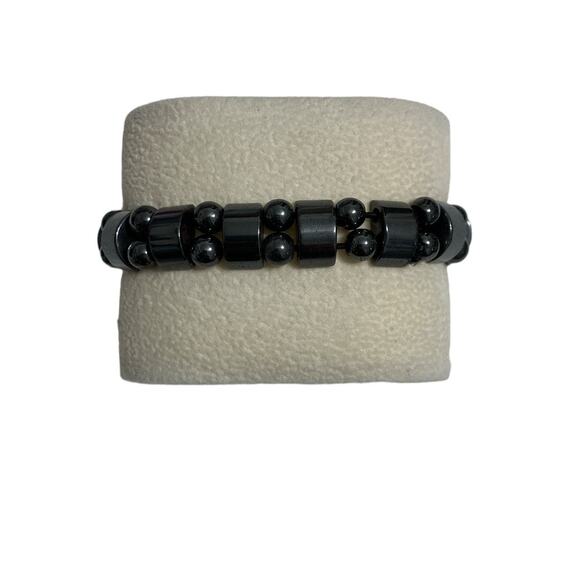 Andrew Christian Hematite Metallic Bracelet - Picture 2 of 5